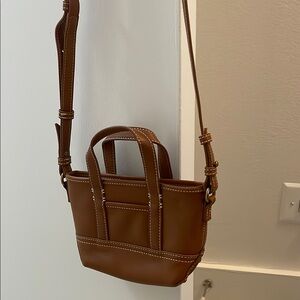 J. Crew Mini Montauk Leather Tote